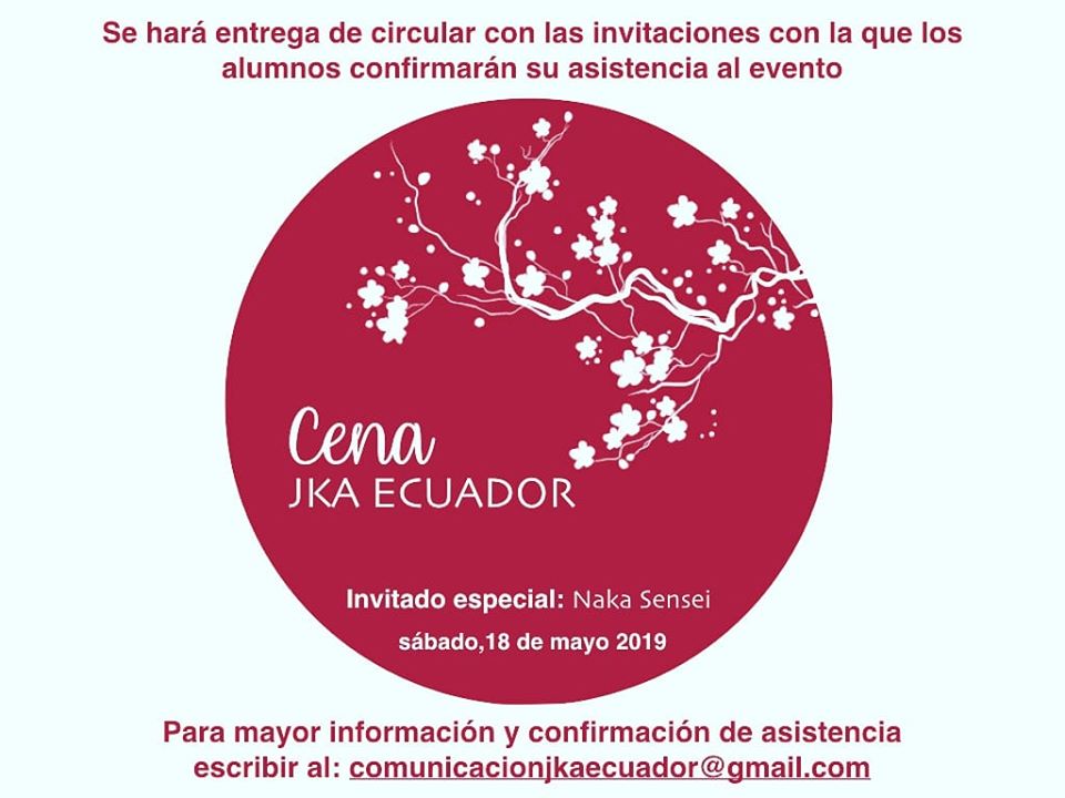 Cena JKA Ecuador